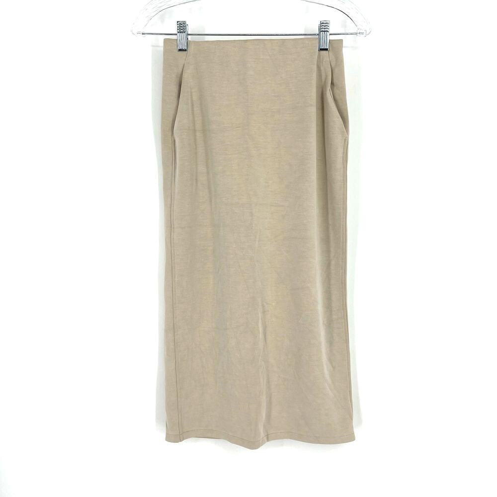 Lululemon‎ Softstreme High Rise Midi Skirt Mojave Tan Size 4